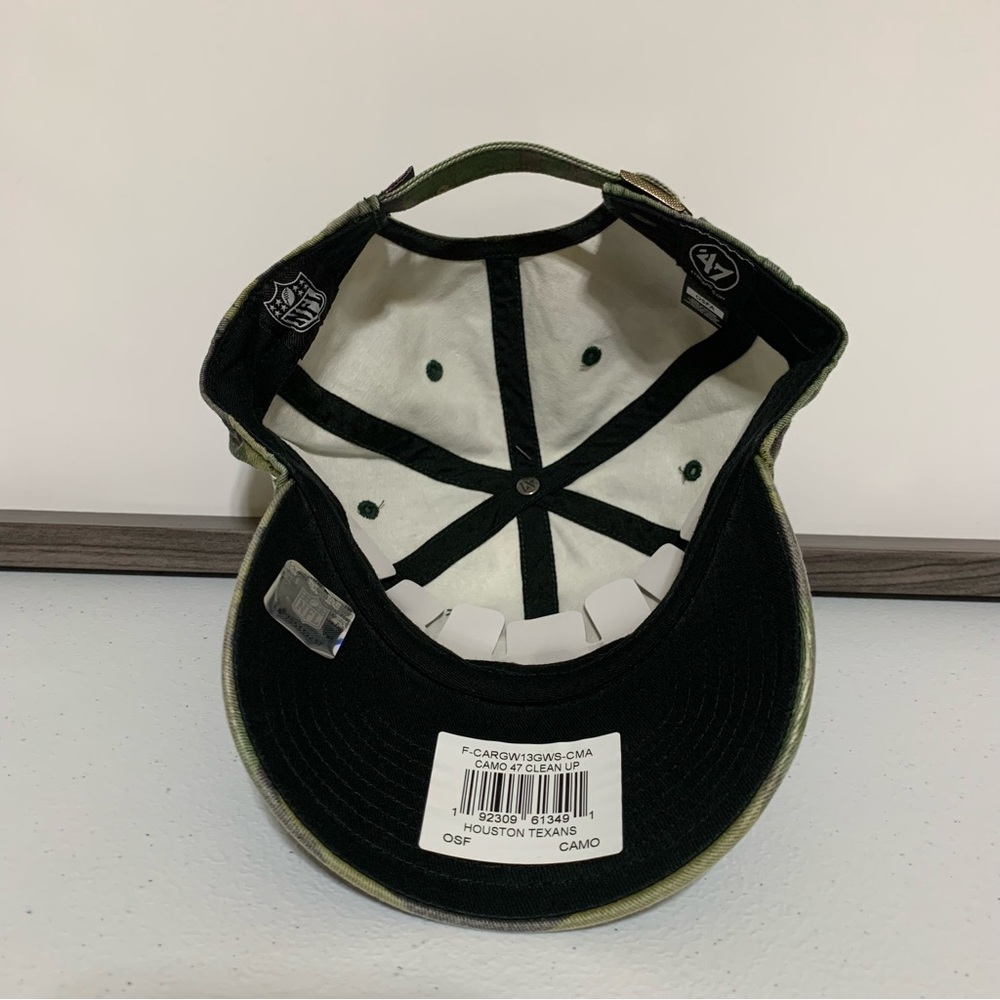 ‘47 Houston Texans Woodland Adjustable Cap-NWT - Picture 5 of 7